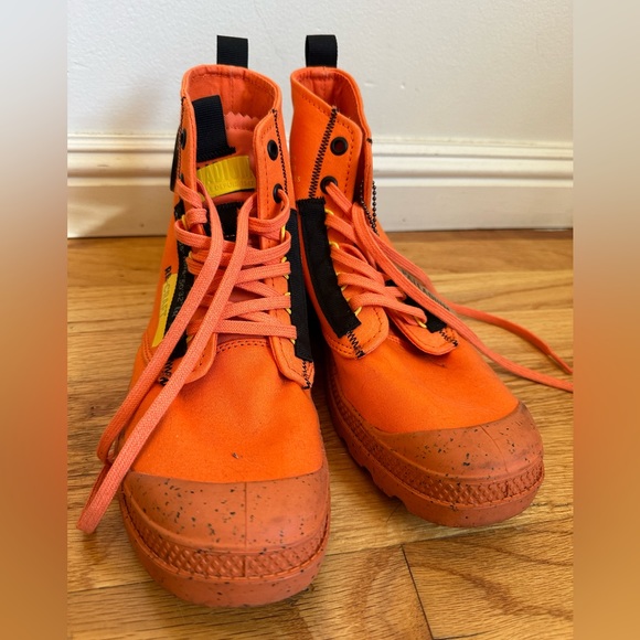 Palladium Pampa Hi Recraft Firecracker men’s 6.5/women’s 8/eu 39.5 - Picture 3 of 5